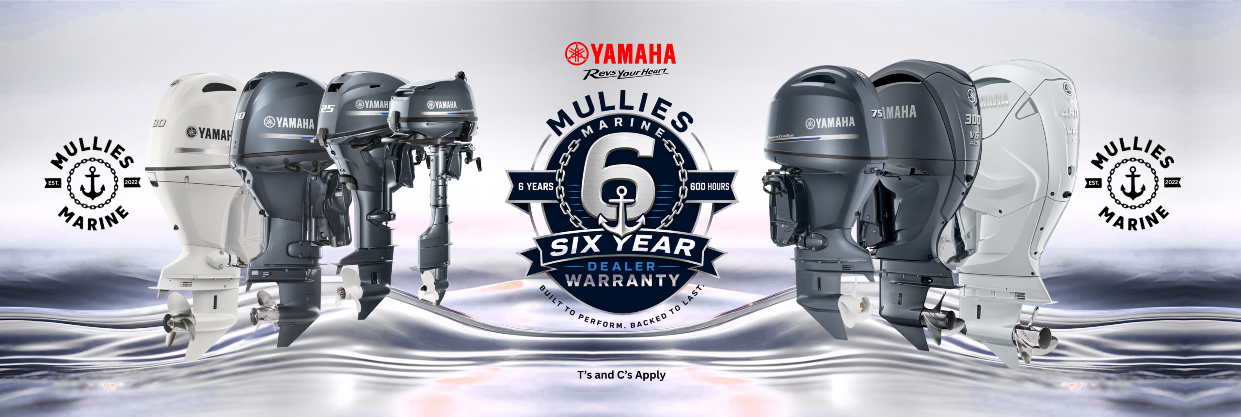 6 yr warranty banner